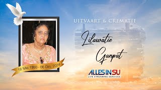 Live Streaming Uitvaart amp Crematie Lilawatie Ganpat ॐ [upl. by Hau583]