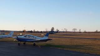 Sikorsky S76C Arriving amp Shutdown at Princeton Airport 39N [upl. by Yesoj]