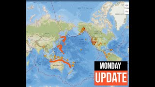 Monday Earthquake activity Solar Storm dud last night 10282024 [upl. by Antoinette]