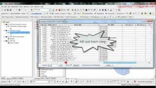 ArcGIS Nối bảng thuộc tính và tự động lưu field [upl. by Yazbak]
