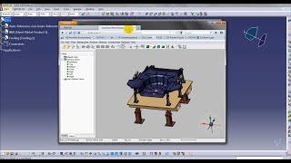 ENOVIA V6  CATIA V5 INTEGRATION WITH DESIGN REVIEW USING AUTOVUE [upl. by Yretsym]