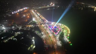 Bandra Reclamation Lightshow 2023 [upl. by Caria]