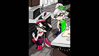 splatoon3 art speedpaintdigital squidsisters drawing the squid sisters in aprons for Hestoomi [upl. by Navonod]