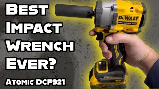 DeWalt DCF921 12quot Atomic Impact Wrench Overview and Review [upl. by Anear]