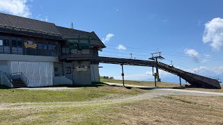 Gipfelbahn Gerlitzen 4er Sessel Sommer Talfahrt [upl. by Emaj]