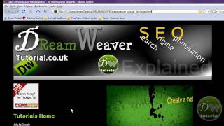 Dreamweaver Tutorial  Floating Div Tags in Dreamweaver cs4 [upl. by Avle]