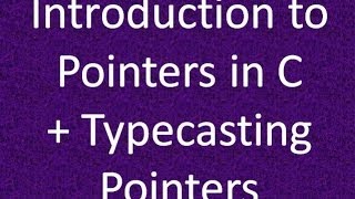 Programming Interview Different pointer types Typecasting pointers of different types [upl. by Seligman]