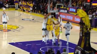 Anthony Davis Humiliated Rudy Gobert with this Nasty Block ❌ [upl. by Oak]