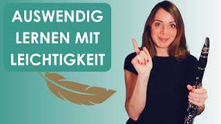 Auswendig lernen mit Leichtigkeit  KREATIV KLARINETTE LERNEN [upl. by Elden]