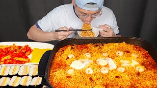 SUB 맵찔이의 입에서 불나는 매운라면 더미식 장인라면 맵싸한맛과 스팸무스비 먹방 ramen ramyeon  Real Mukbang  리얼 먹방 [upl. by Adyam]