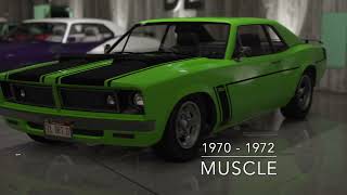 GTA 5  Muscle Car Evolution [upl. by Aserret79]