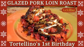 GLAZED PORK LOIN ROAST  An Italian Christmas Recipe [upl. by Cassidy398]