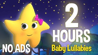 NO ADS  Twinkle Twinkle Little Star  Calming Sensory Animation  Baby Songs – Fall Asleep 🌙✨ [upl. by Seel]