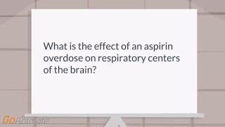 How does an aspirin overdose effect respiration [upl. by Lielos897]