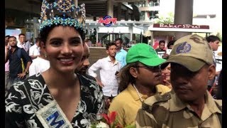 Miss World 2016 Stephanie Del Valle Candid On Priyanka Chopra amp Aishwarya Rai [upl. by Bledsoe146]