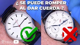 Cómo dar cuerda al reloj Lo que no sabías Mitos y verdades [upl. by Atirehs]