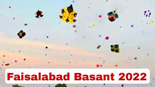 Fsd Basant 2022 full Mahool  Kite flying in Faisalabad Basant 2022 [upl. by Pardoes]