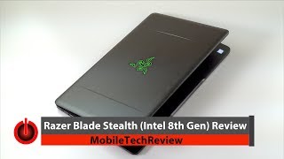 Razer Blade Stealth 133quot Late 2017 Review  Intel 8th Gen [upl. by Evyn]