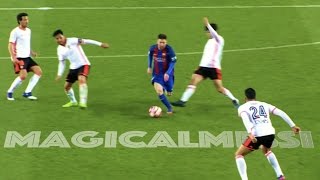 When Lionel Messi Dribbles Past Everyone  Vs 3 Or More Players  HD [upl. by Wit]