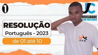 EPM Apresenta Resolução do Exame de admissão de Português UJC2023 [upl. by Lezti]