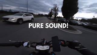 YAMAHA MT 07 NIGHT RIDE  PURE SOUND [upl. by Sal]