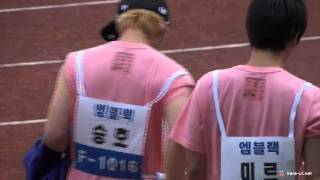 MBLAQ Seungho amp Mir  Finding Phones Owner Fancam  Idol Athletics [upl. by Ettevroc846]