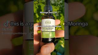 Moringa Seed Oil is a great moisturizer for skin hair amp nails moringaoil moringaseedoil moringa [upl. by Arratal]