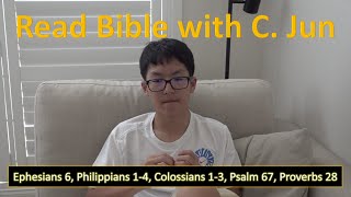 Read BibleESV with C Jun  28th November 2024 [upl. by Novej]