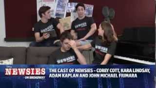 Disneys NEWSIES Live Chat  Sept 21 2013 [upl. by Ennybor]