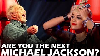 TOP 5 BEST MICHAEL JACKSON COVERS ON THE VOICE  BEST AUDITIONS [upl. by Skiba]