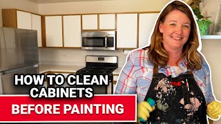 How To Clean Cabinets Before Painting  Ace Hardware [upl. by Amhser]