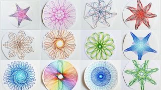 Spirograph designs Compilation [upl. by Nollat]