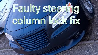 Steering column lock issue mk2 Chrysler 300c Mercedes Jeep solved [upl. by Messab933]