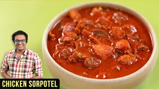 Chicken Sorpotel Recipe  How To Make Chicken Sorpotel  Goan Chicken Recipe By Varun Inamdar [upl. by Olson]