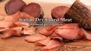 Easy way to make Dry Cured Italian Beef at home  Dry Cured Meats for Beginners [upl. by Gala]