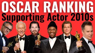 Best Supporting Actor Oscar Wins of the 2010s RANKED [upl. by Danuloff243]