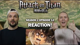 Attack on Titan  1x25 Wall Assault on Stohess Part 3  REACTION [upl. by Adnohsat]