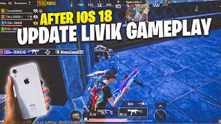 iPhone XR After iOS 18 Update Livik Gameplay  After 34 Update 🔥 [upl. by Tobin674]