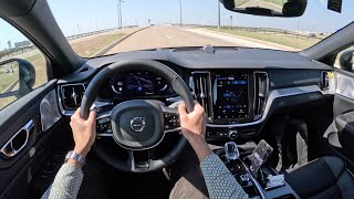 2025 Volvo V60 T8 Polestar Engineered  POV Test Drive [upl. by Tteirrah939]