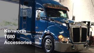 5PG KW T680 Accessories Kenworth T680 Accesorios [upl. by Nerrad]