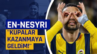 Fenerbahçeye Kupalar Kazanmaya Geldim  Youssef EnNesyri İmza Töreni [upl. by Inkster]