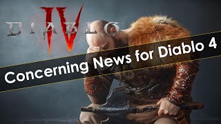 Concerning News for Diablo 4 [upl. by Marden]