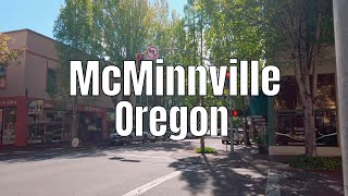 Downtown McMinnville Oregon 2020 4K Walking Tour [upl. by Turley606]