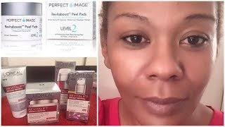 GLYCOLIC ACID PEEL  Loreal Revitalift Bright Reveal Skincare Line  ReviewDemo [upl. by Aita778]