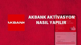 Akbank Aktivasyon Nasıl Yapılır  Akbank Cihaz Doğrulama Nasıl Yapılır [upl. by Tyree221]