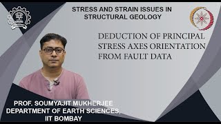 Week 11 Lecture 55 Deduction of principal stress axes orientation from fault data [upl. by Oirramaj508]