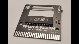 MSX Spider Flash Cartridge [upl. by Jacobah]