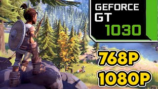 Pine  GT 1030  i3 7100 Performance Test  768p 1080p Benchmark [upl. by Rehc766]