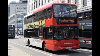 Time lapse 907  Birmingham to Sutton Coldfield [upl. by Aekerly]