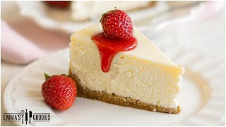 The Easiest New York CHEESECAKE RECIPE  NO Water Bath [upl. by Manella578]